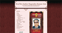 Desktop Screenshot of justicenagendrakjain.com